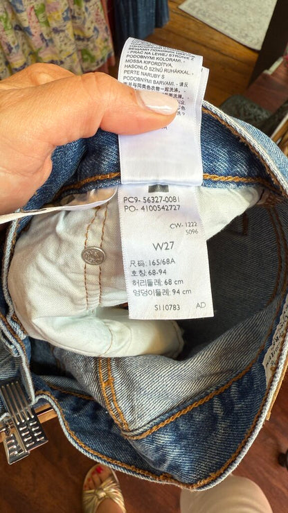 501 Star Denim Cut Off Shorts