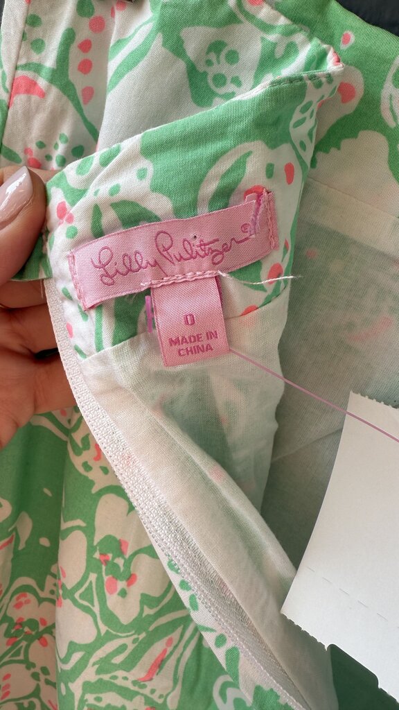 Floral Lace Trim Skirt