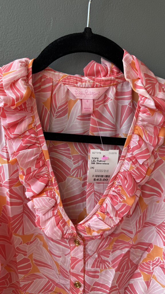 Silk Sleeveless Blouse