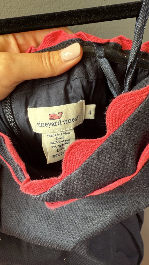 Ric Rac Trim Strapless Dress