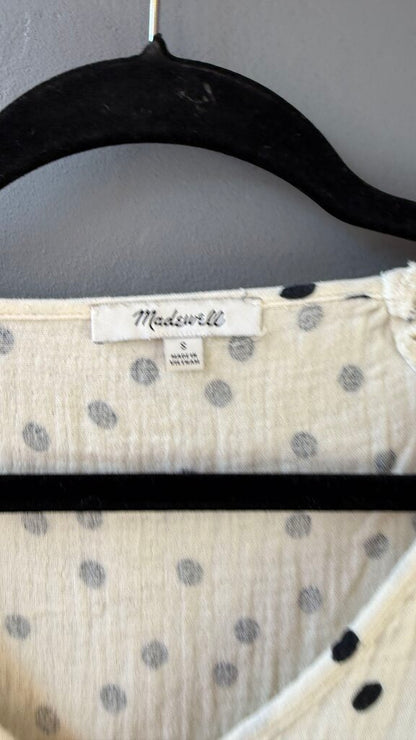 Gauze Polka Dot Dress