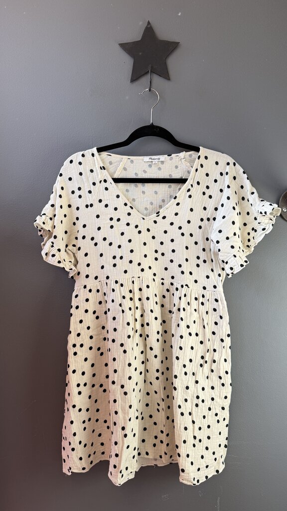 Gauze Polka Dot Dress