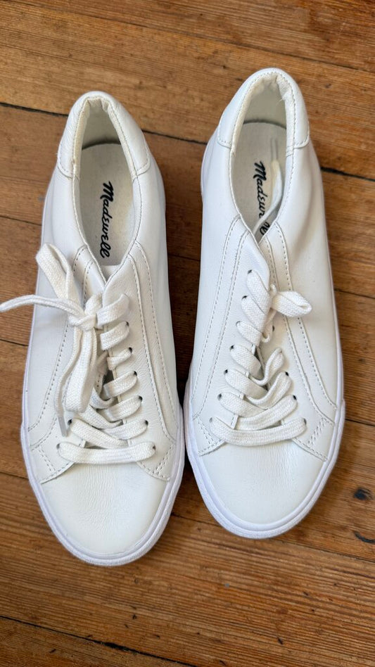 White Leather Sneakers