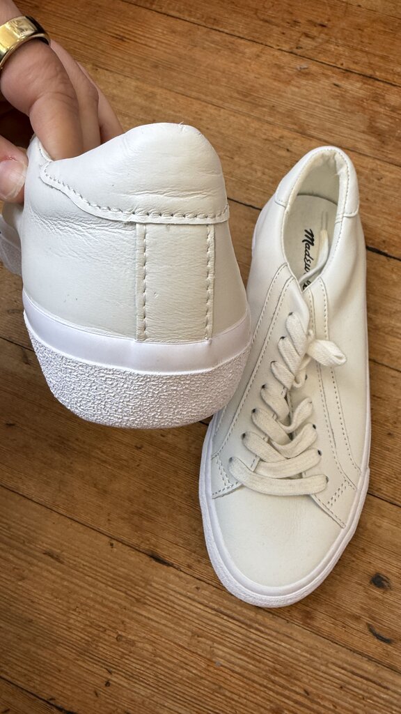 White Leather Sneakers