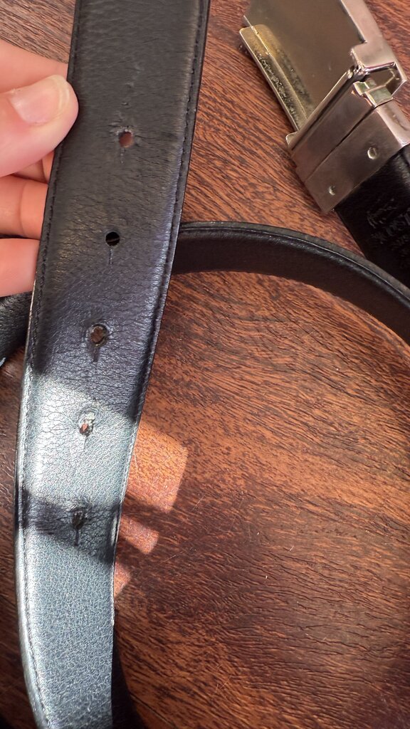 Reversible Leather Belt