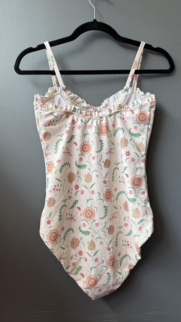 Floral Balconette One Piece Swimsuit