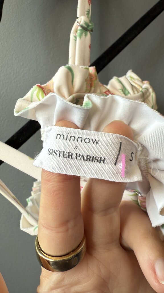 Floral Balconette One Piece Swimsuit