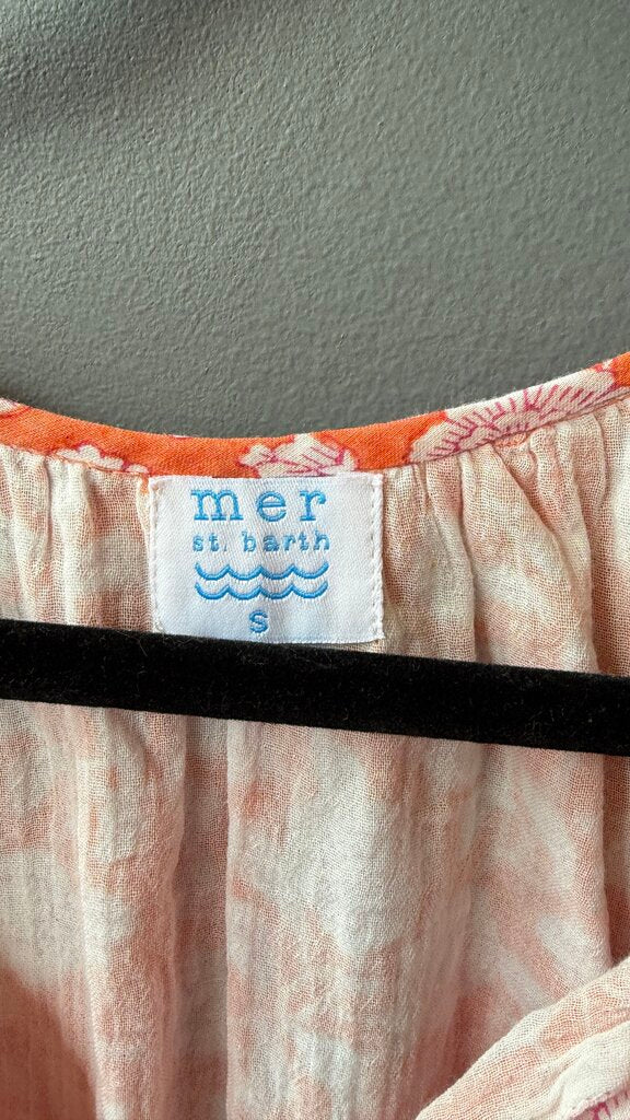 Block Print Fringe Hem Dress