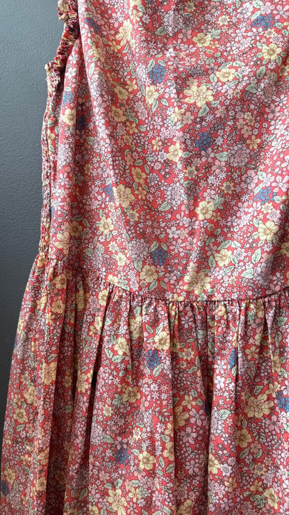 Floral Smocked Midi Dress