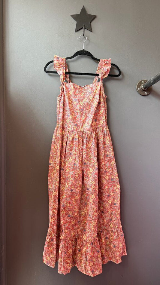 Floral Smocked Midi Dress
