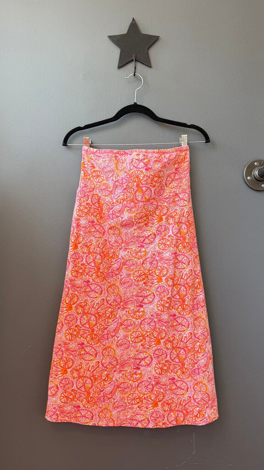 Strapless Knit Aline Dress