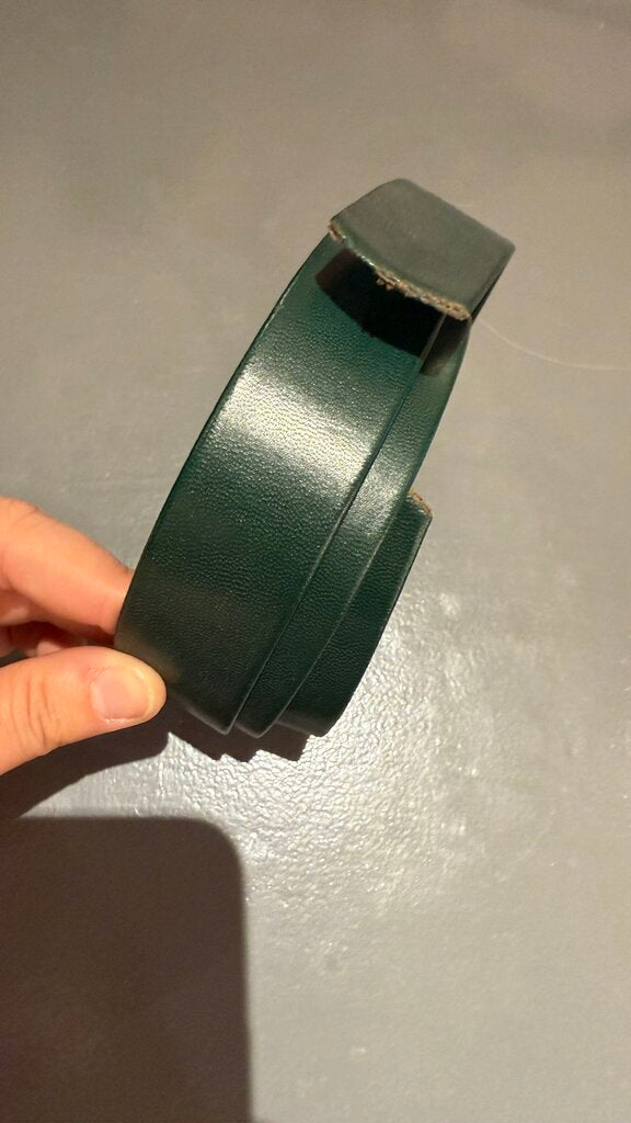 Green Leather Belt