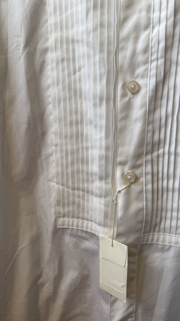 Pleat Tuxedo Shirt