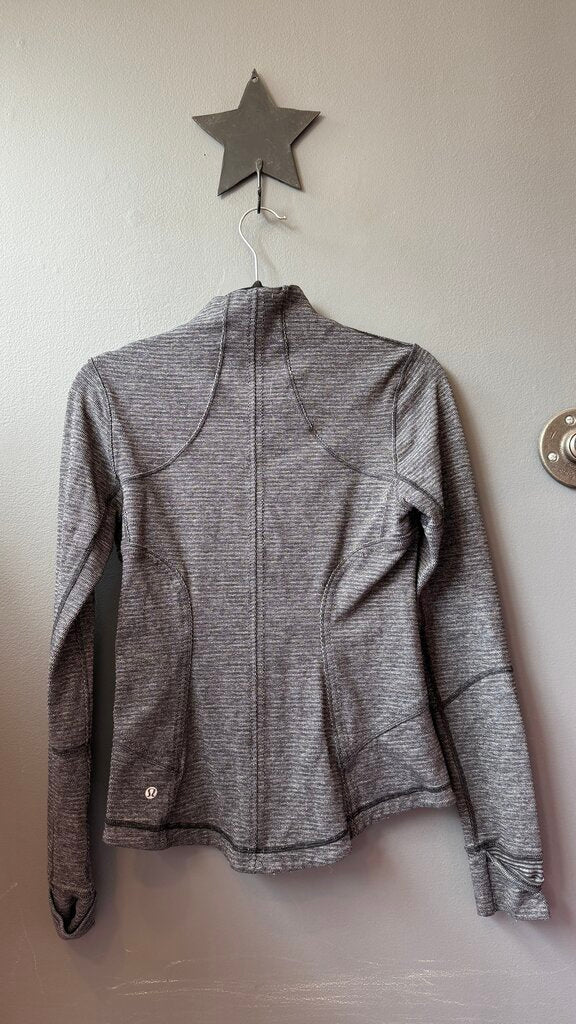 Define Zip Up Herringbone Jacket