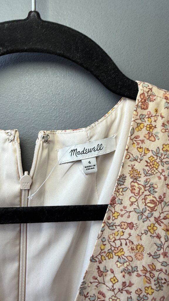 Floral Surplice Maxi Dress