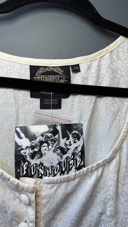 Puff Shoulder Midi Dress