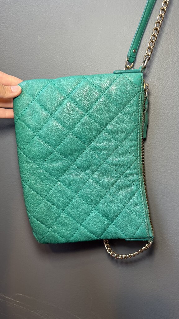 Quilted Flat Crossbody Bag