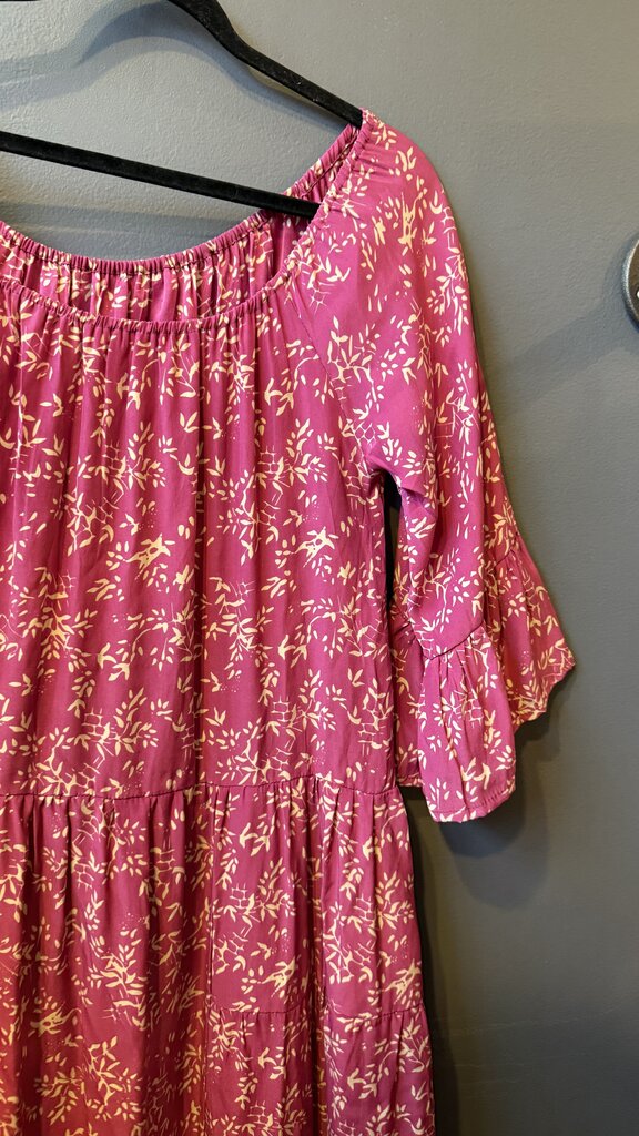 Silk Floral Maxi Dress