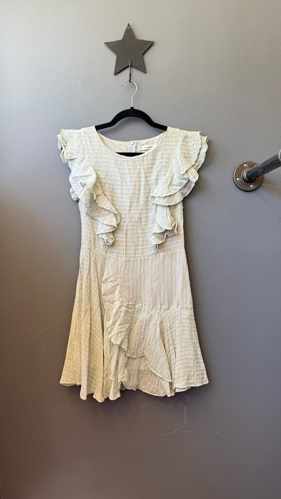Ruffle Trim Dress