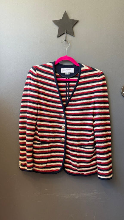 Stripe Knit Jacket