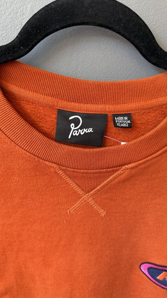 Hand Print Graphic Crewneck Sweatshirt