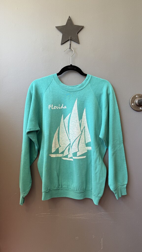 Vintage Florida Sailboat Crewneck Sweatshirt