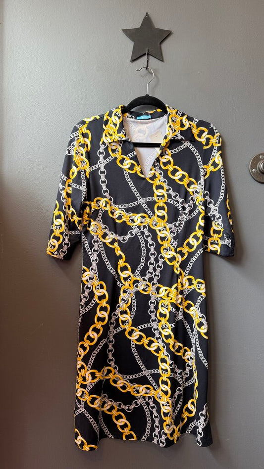 Catalina Cloth Collared Sheath Dress