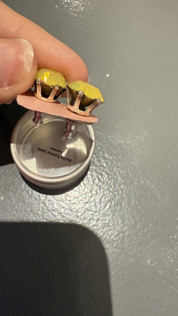 Small Bling Stud Earrings