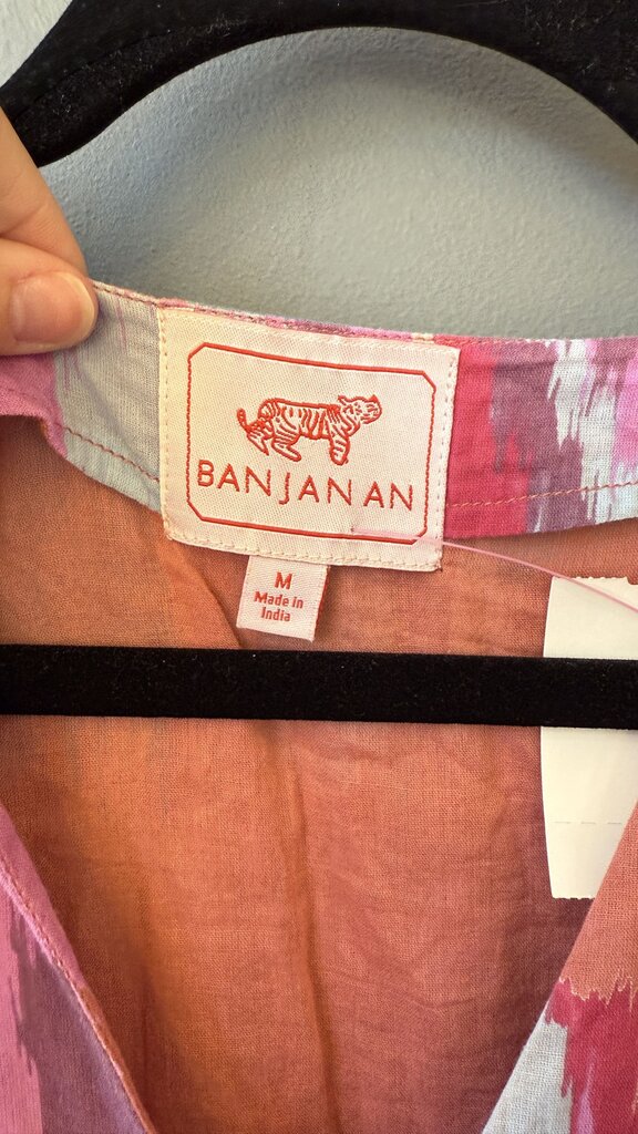 Ikat Cotton Maxi Dress