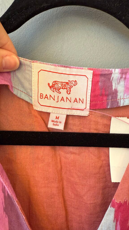 Ikat Cotton Maxi Dress