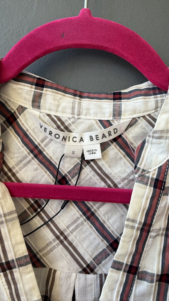 Plaid Asymmetrical Shirtdress