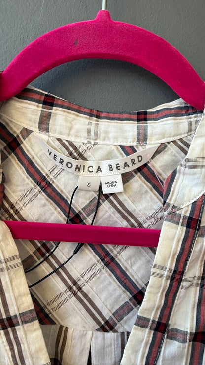 Plaid Asymmetrical Shirtdress