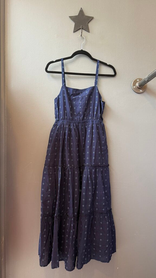 Mini Embroidery Midi Dress