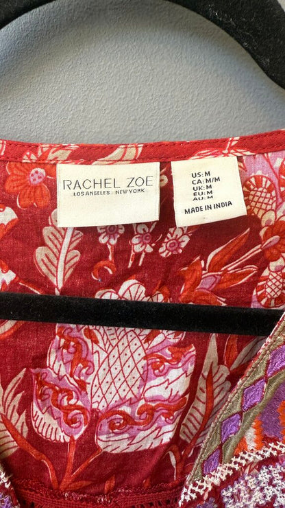 Embroidered Yoke Blouse