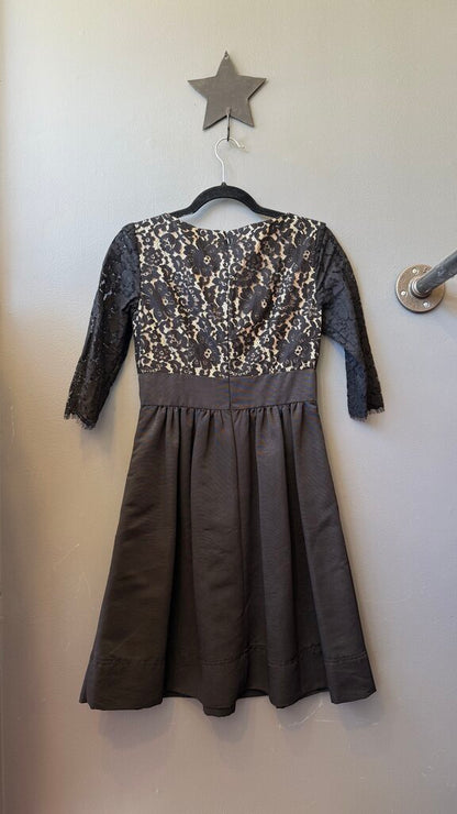 Lace Fit Flare Dress