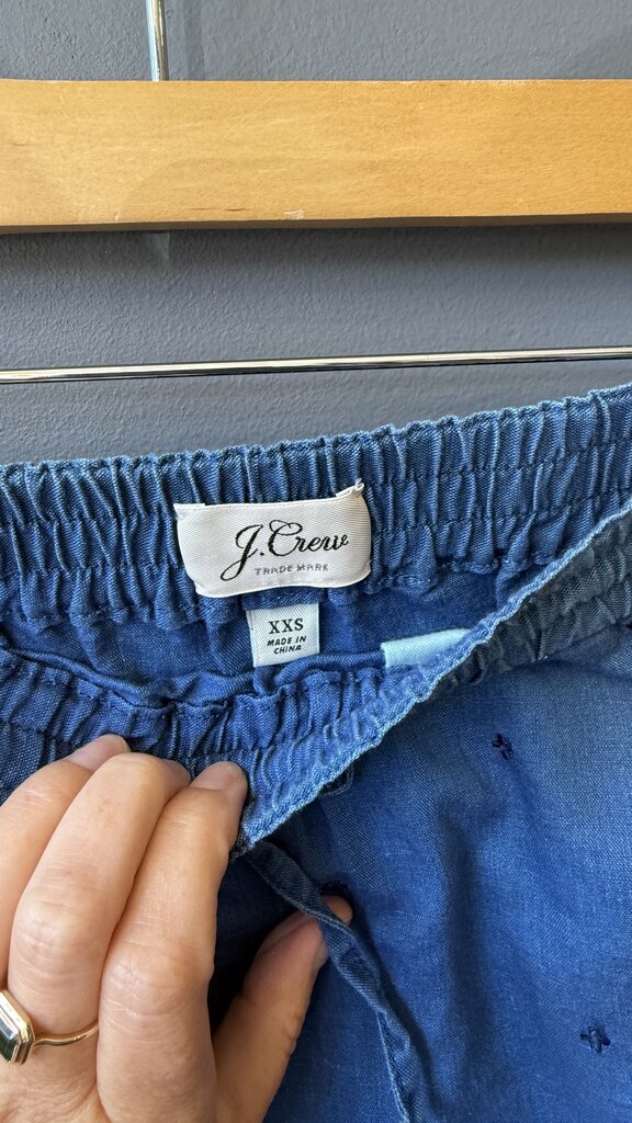 Embroidered Pull On Skirt