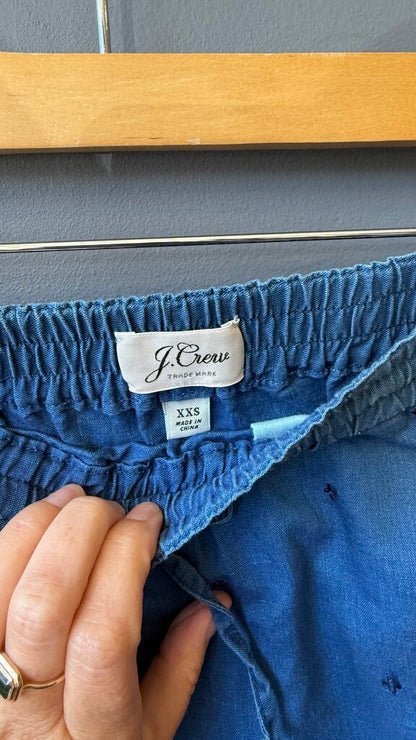 Embroidered Pull On Skirt