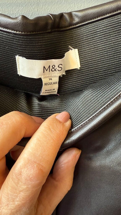 Faux Leather Skinny Pants