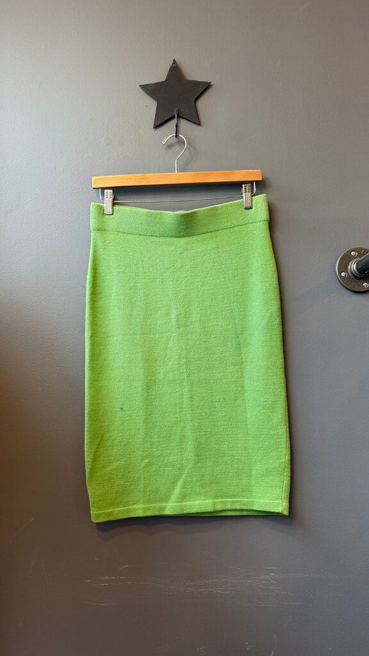 Knit Below Knee Skirt