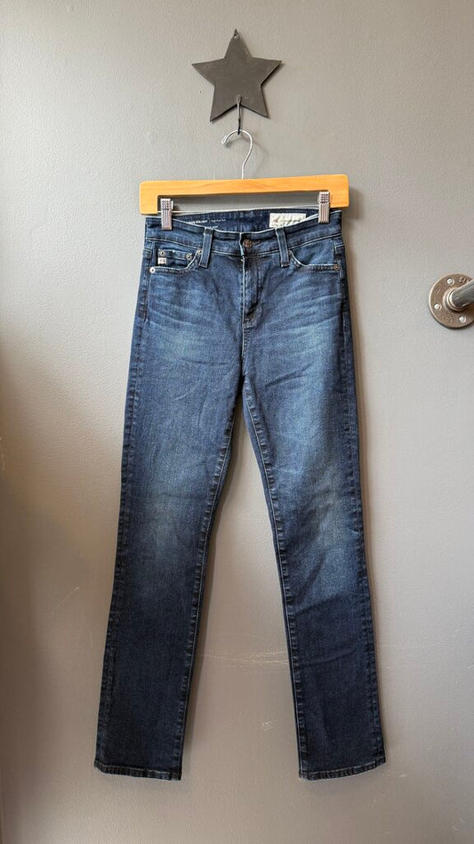 Stevie Straight Dark Jeans