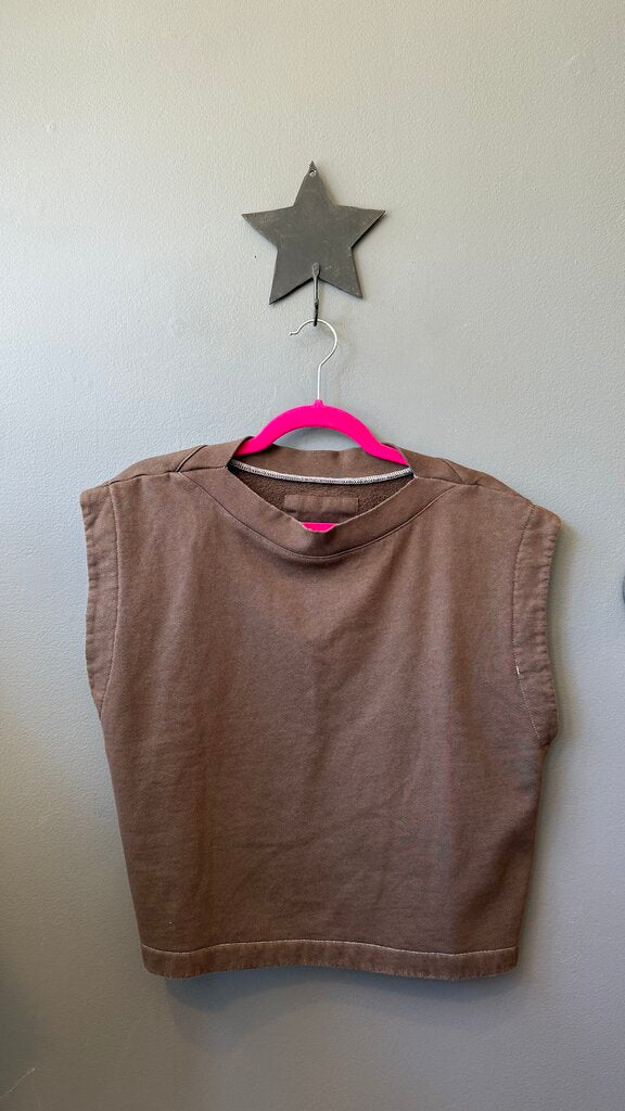 Fleece Terry Muscle Top