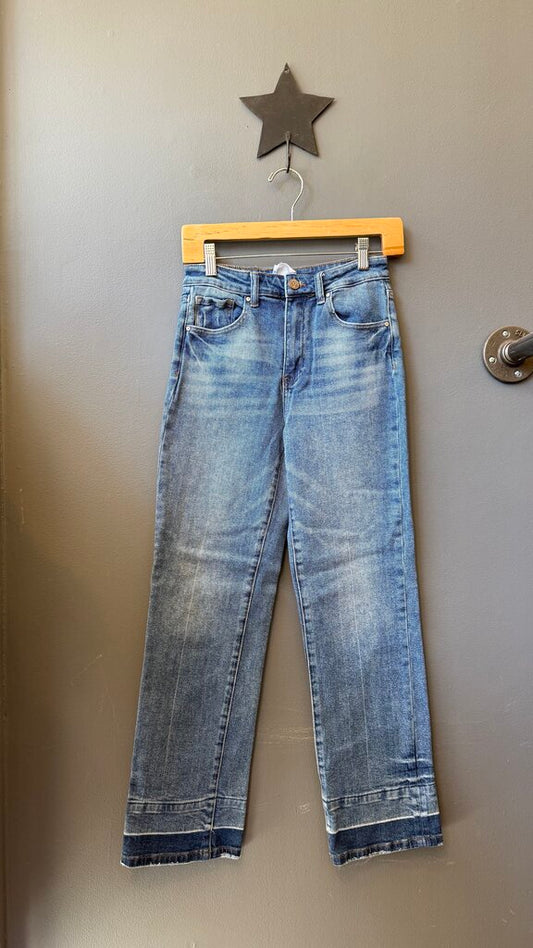 Dip Dye Straight Jeans