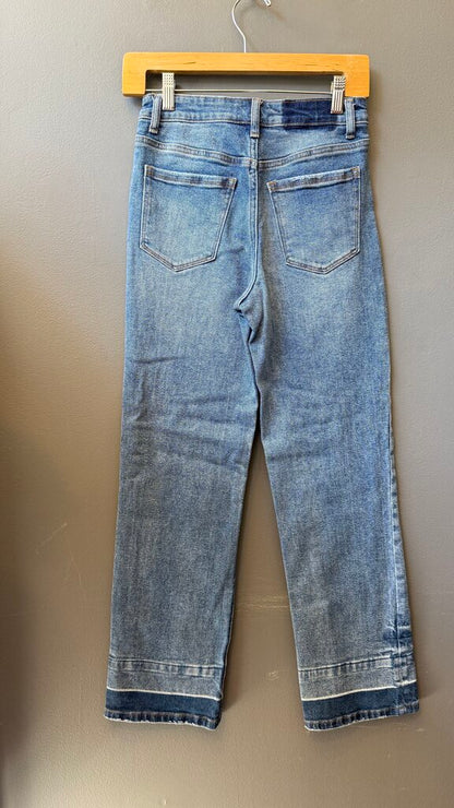 Dip Dye Straight Jeans