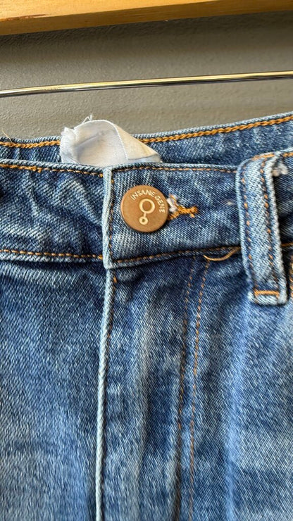 Dip Dye Straight Jeans