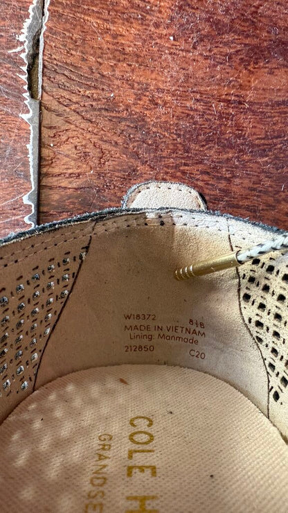 Perforated Sneaker Flats