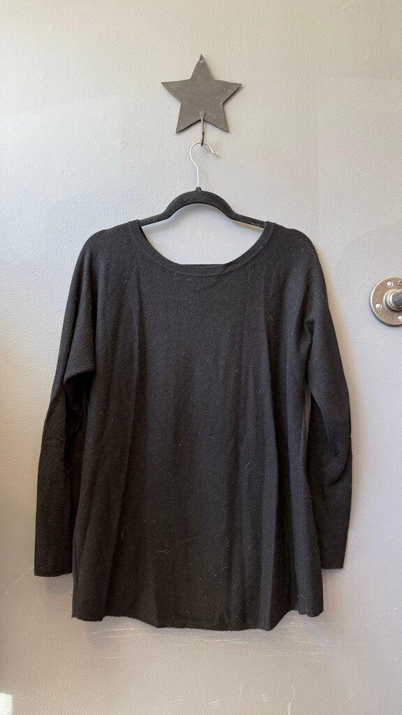 Wool Cashmere Tunic Sweater