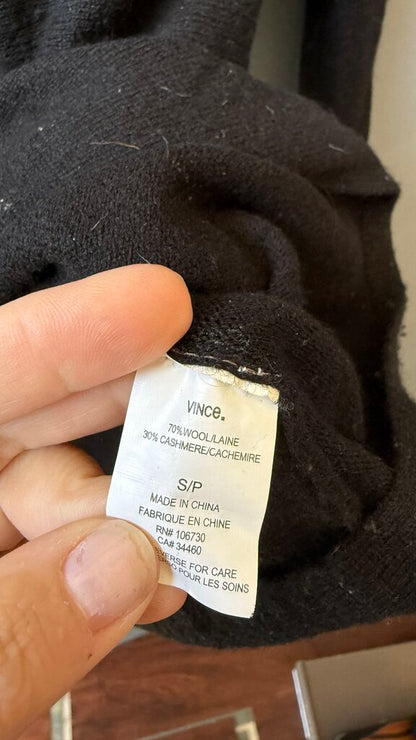 Wool Cashmere Tunic Sweater