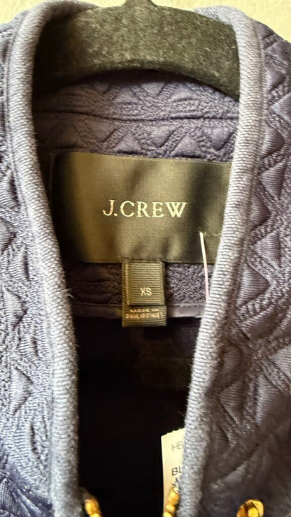 Short Sleeve Jacquard Jacket