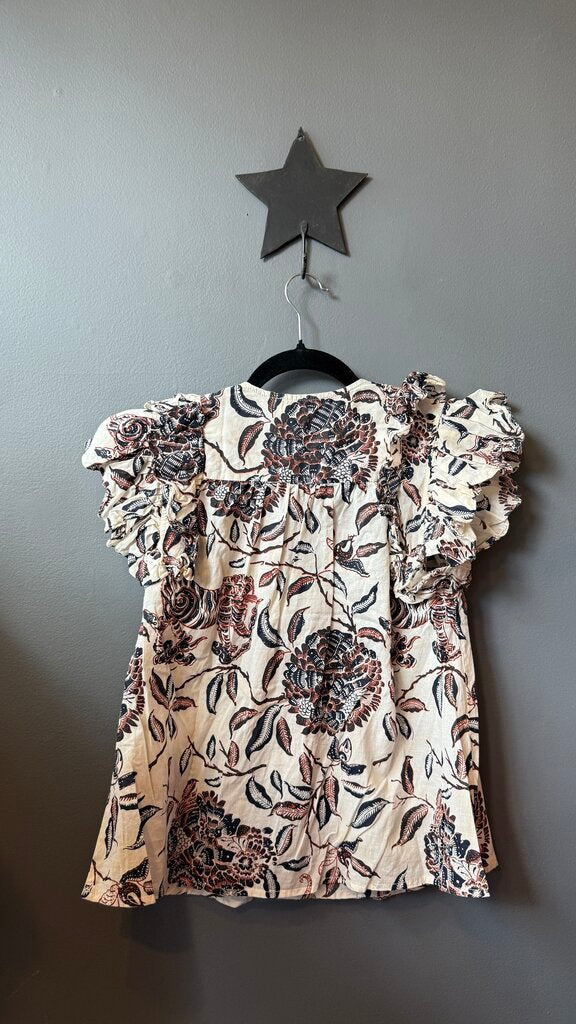 Cotton Floral Blouse