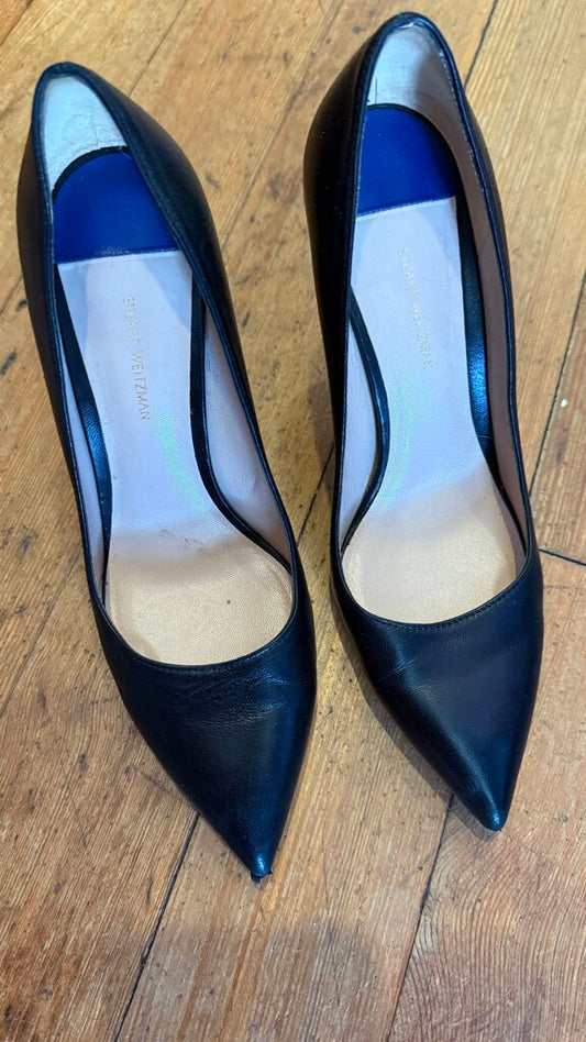 Pointed Leather Pumps